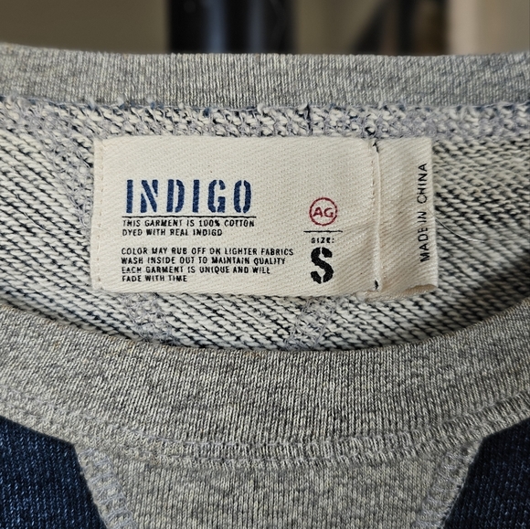 AG Jeans Indigo Crewneck - Picture 5 of 6